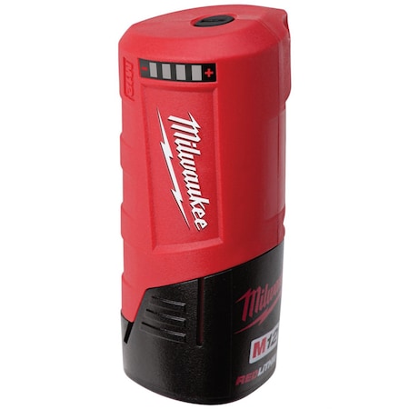 Milwaukee Tool MilwaukeeÂ® M12â„¢ Power Source w/ Smart-charge USB port 49-24-2310